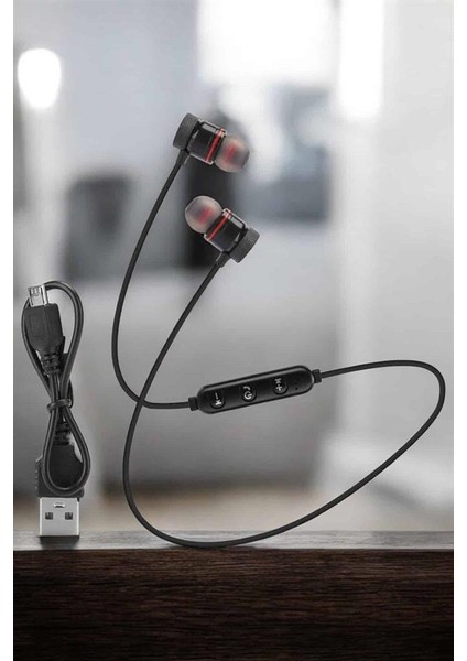 Mikrofonlu Kablosuz Sport Kulak Içi Mıknatıslı Kulaklık - MB000X-2H1P90 fiyatları