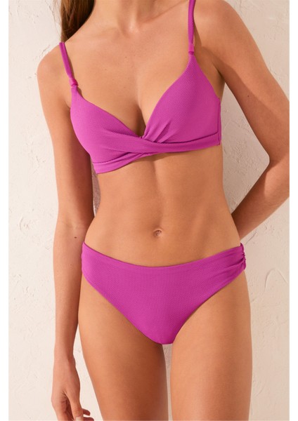 Pembe Klasik Fırfırlı Bikini Altı fiyatları