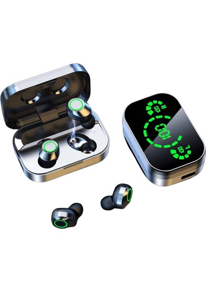 Yeni Nesil Bluetooth Kulaklık Çağrı Cevaplayabilen Dijital Göstergeli Powerbank - MB000X-2H5UW indirimleri