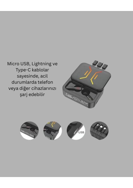 Kablosuz Bluetooth 5.0 Kulaklık – 300MAH Şarj Kutusu - MB000X-2H4TD1 modelleri