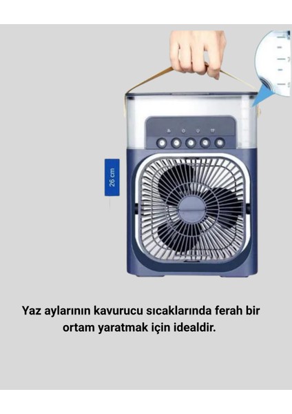 Turbo Fan Teknolojili Sessiz ve Güçlü Soğutma Masası Vantilatör - MB000X-2GX030 modelleri