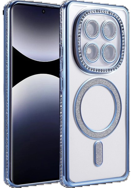 Xiaomi Redmi Note 14 Pro 5g Joke Simli Magneticsafe Kılıf - MAVI-(5796) - MB000X-2GUPJ8