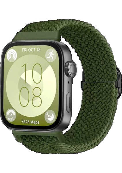 Huawei Fit 4 Star Kordon - Koyu YEŞIL-(5796) - MB000X-2GM4Z5