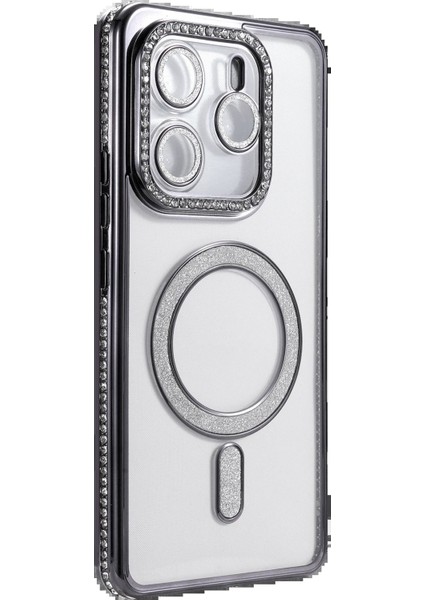 Xiaomi Redmi Note 14 4g Joke Simli Magneticsafe Kılıf - SIYAH-(5796) - MB000X-2GUPR6 modelleri