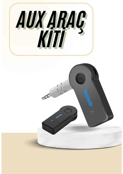 Bluetooth Araç Kiti Aux Çıkışlı Telefon Müzik Alıcı Tüm Cihazlara Uyumlu - MB000X-2GXCN2 fiyatları