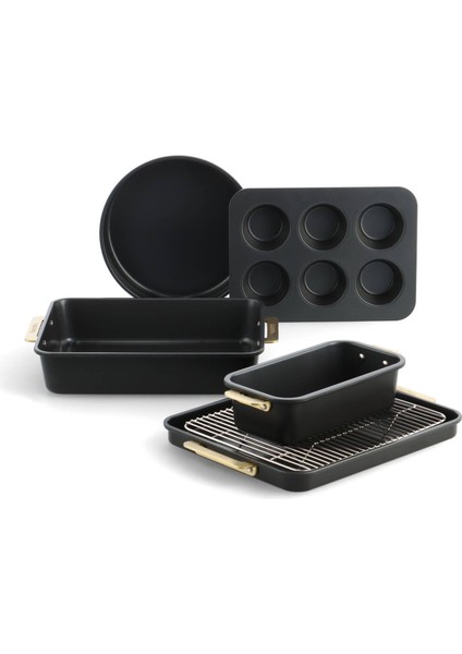 Padova Siyah Fırın Seti