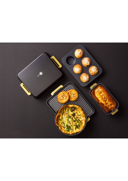 Padova Siyah Fırın Seti fiyatları