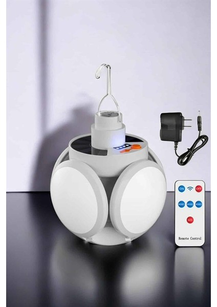 Güneş Enerjili Solar Aydınlatma Kamp Çadır Lambası Şarjlı Ampül LED Şarjl? - MB000X-2H26S indirimleri