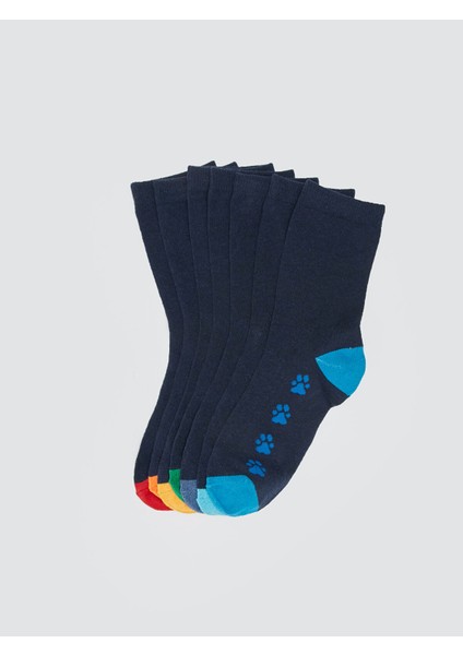 Yeni Sezon Desenli Erkek Çocuk Soket Çorap 7'li fiyatları