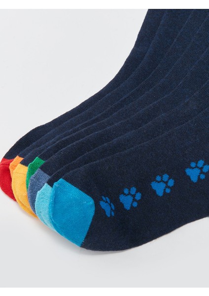 Yeni Sezon Desenli Erkek Çocuk Soket Çorap 7'li modelleri