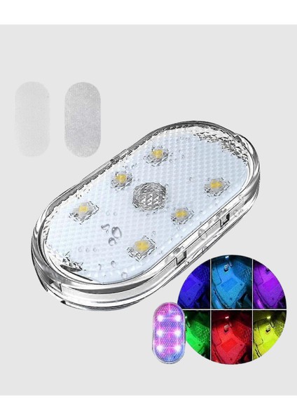 Manyetik Montajlı Araba Içi Ambiyans Işıkları – Kablosuz ve Şık Tasarım - MB000X-2GUZO3 modelleri