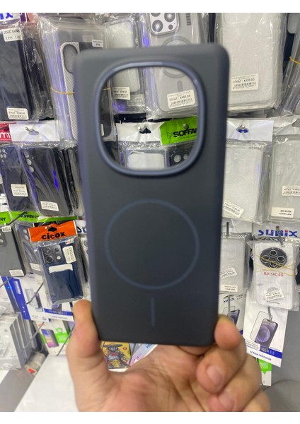 Xiaomi Note 14 Pro Plus Uyumlu Siyah Şık Tasarım Ince Kılıf