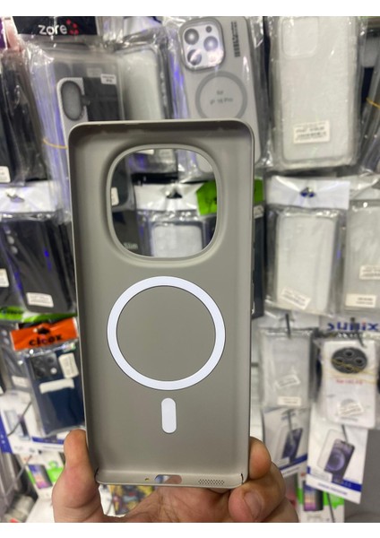 Xiaomi Note 14 Pro Plus Uyumlu Titanyum Gri Şık Tasarım Ince Kılıf fiyatları