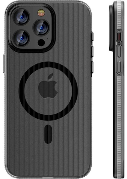 iPhone 14 Pro Max Line Magsafe Kapak - GRI-(5796) - MB000X-2H2MT8