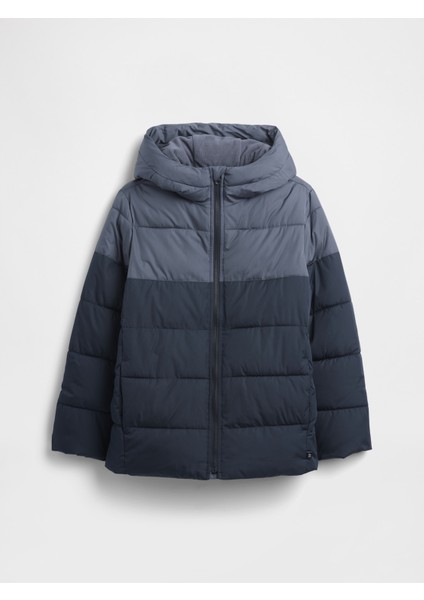 Erkek Çocuk Lacivert Coldcontrol Şişme Puffer Mont