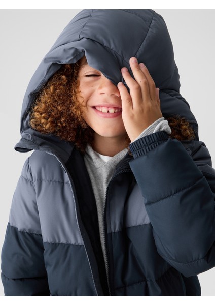 Erkek Çocuk Lacivert Coldcontrol Şişme Puffer Mont fiyatları