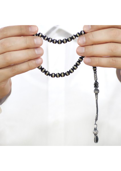 1000 Ayar Gümüş Kazaz Püsküllü Metal Sarmal Istanbul Kesim Kuka Tesbih modelleri