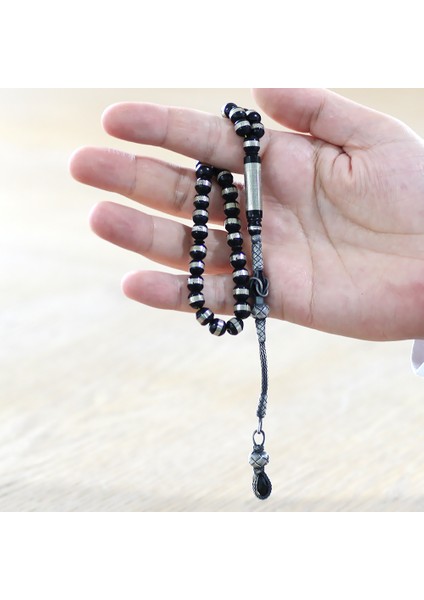 1000 Ayar Gümüş Kazaz Püsküllü Metal Sarmal Istanbul Kesim Kuka Tesbih fırsatları