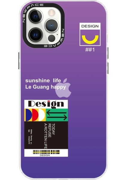 iPhone 12 Pro Max Kılıf Estoril Desenli Kapak - Estoril - 4-(5796) - MB000X-2GKAR1