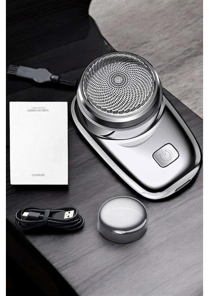 Seyahat Tipi Tıraş Makinesi Taşınabilir Kablosuz Mini Paslanmaz Çelik - MB000X-2H1LP2 indirimleri