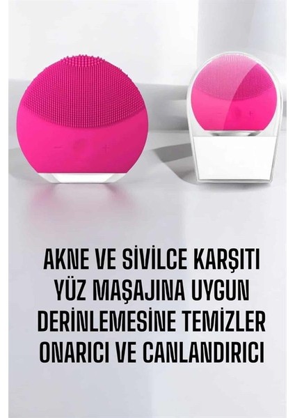 Yüz Temizleme ve Masaj Aleti Tüm Cilt Tipleri Için Uygun Kan Dolaşımını Art? - MB000X-2H1NM modelleri