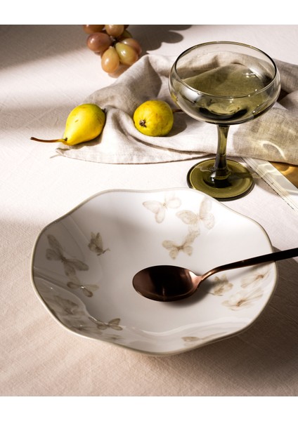 Cielo 6 Kişilik 24 Parça Yemek Takımı - Bej indirimleri