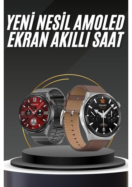 Çağrı Cevaplama Sesli Asistan Çoklu Dil Desteği 5.0 Bluetooth Akıllı Saat - MB000X-2GXEX4 fiyatları