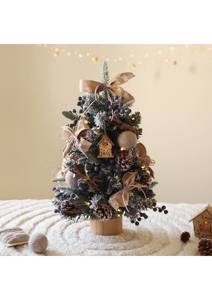 Masaüstü Küçük Noel Ağacı Yeni Dıy Noel Süsleri Atmosfer Masaüstü Süsleri (Yurt Dışından)