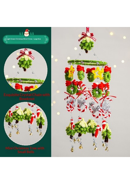 Noel Ağacı Asılı Süslemeler Çan Kolye Noel Süsleri Ins Tarzı Sahne Dekorasyonu Atmosfer Sahne Süsleri (Yurt Dışından)