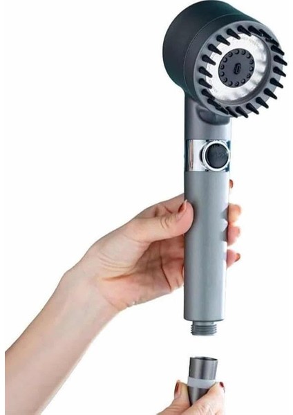 Duş Başlığı Yüksek Basınçlı Masaj Taraklı 3 Kademeli - MB000X-2H1Z45