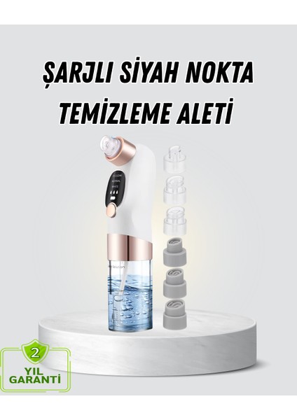 Vakum Teknolojili Siyah Nokta Temizleyici – Cilt Tonu Eşitleyen Masajlı Cilt Bak - MB000X-2GUXT