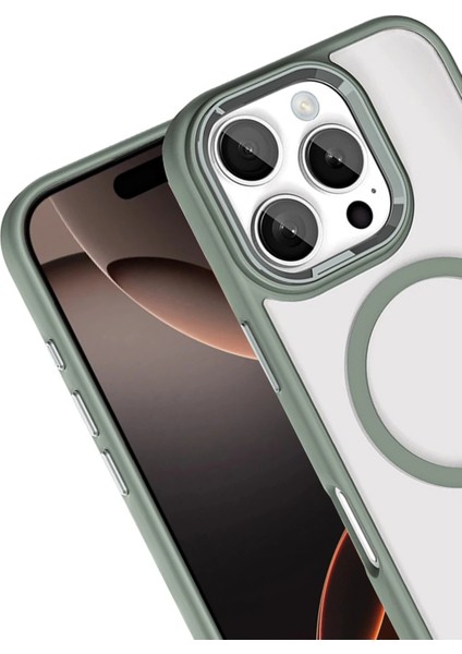 Apple iPhone 16 Pro Max Terea Magsafe Kapak - Titan GRI-(5796) - MB000X-2H3H05 fırsatları