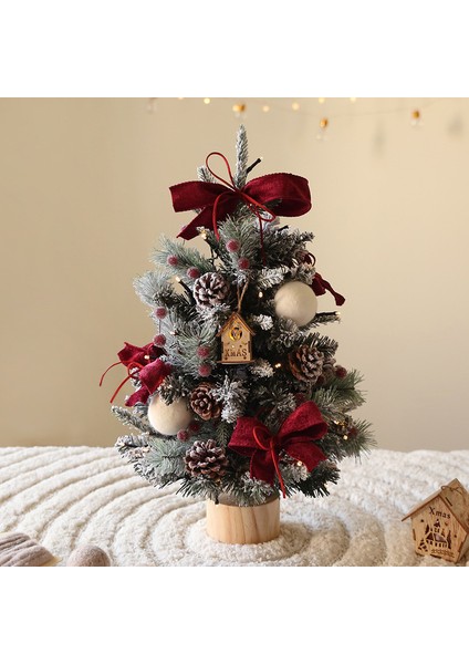 Masaüstü Küçük Noel Ağacı Yeni Dıy Noel Süsleri Atmosfer Masaüstü Süsleri (Yurt Dışından)