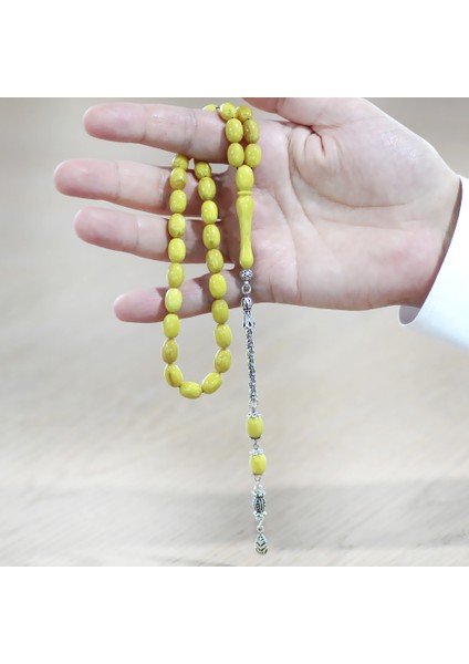 Kararmaz Metal Arnavut Zincir Püsküllü Sülün Imame Beyzi Kesim Nane Yeşili Katalin Tesbih fırsatları