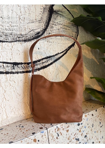 Elaris Süet Omuz Çantası modelleri