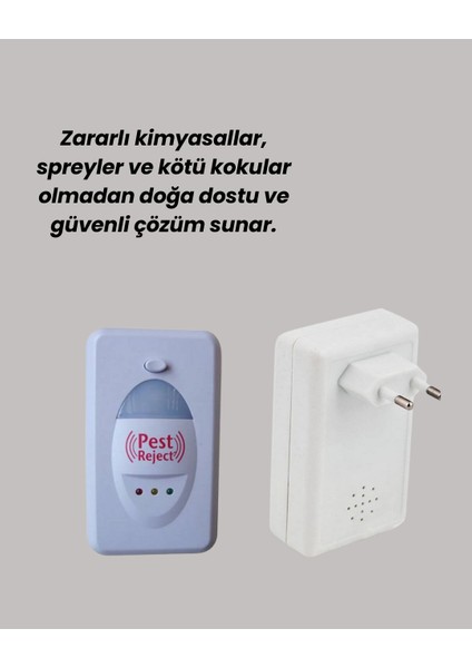 Ev ve Ofis Için Etkili Böcek ve Kemirgen Kovucu - MB000X-2H4AC1 modelleri