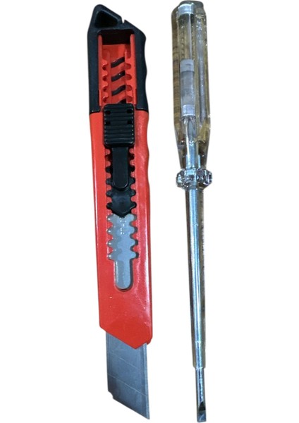 Iki Güç Bir Arada: Kontrol Kalemi + Maket Bıçağı Profesyonel Set!” fiyatları