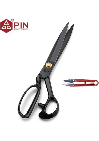 Profesyonel Terzi Makası 10 Inç - Yüksek Kaliteli Dikiş ve Kumaş Kesim Makası