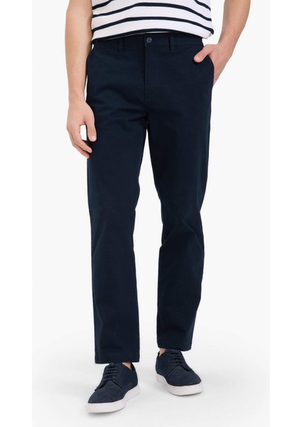 Regular Fit Normal Kesim Cepli Düz Paça Chino Pantolon