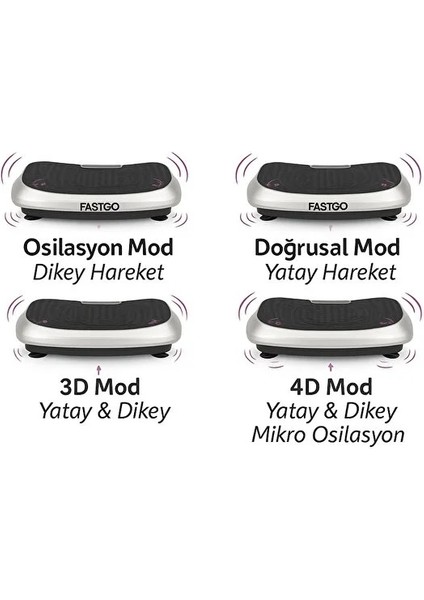 Bluetoothlu 3 Motorlu Titreşimli Tüm Vücut Egzersizi Kilo Kayb Spor Aleti 4d Egzersiz Aleti indirimleri