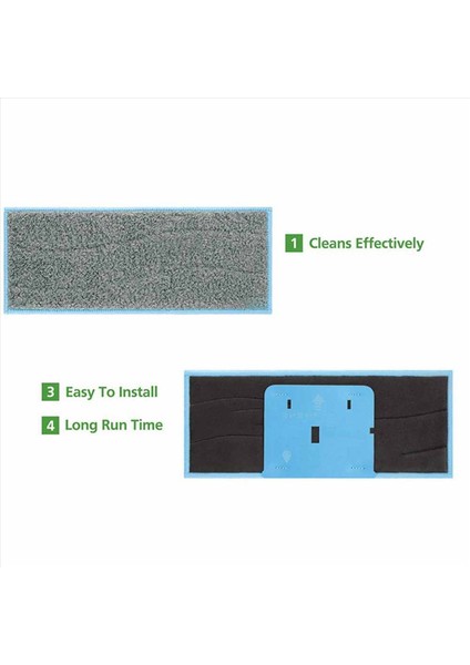 M6 Islak Paspas Pedleri Için 2x Yedek Parça I-Robot M Serisi (6110) (6012) (6112) Ultimate Robot Paspas (Yurt Dışından) fırsatları