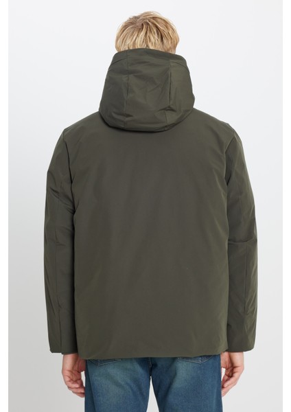 Relaxed Fit Kapüşonlu Yaka Su Itici Mont Erkek Mont L2520258 801 indirimleri