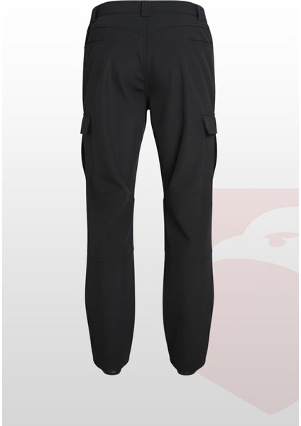 Softshell Siyah Iş Pantolonu | Su Geçirmez, Rüzgar Dayanıklı, Çok Cepli, Esnek Kumaş indirimleri