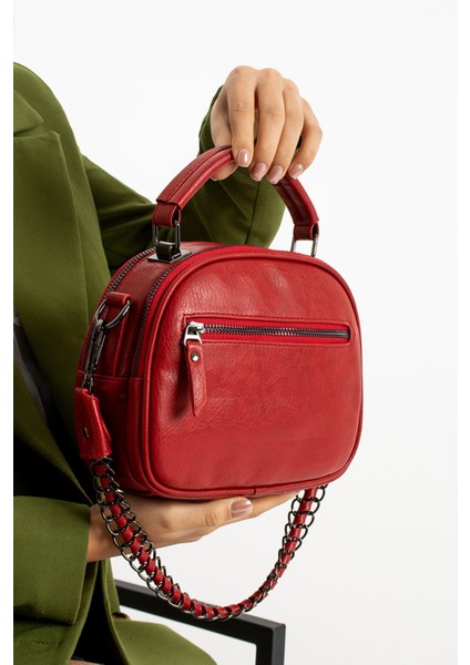 Kadın Omuz ve El Çantası – Çok Bölmeli, Zincir Askılı, Suni Deri, Şık Günlük Çapraz Çanta fiyatları