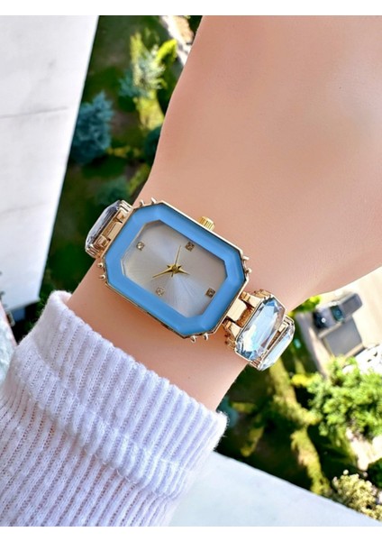 Set.up Mavi Sekizgen Saat