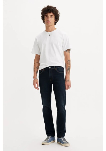 Lse 511 Pamuklu Slim Fit Normal Bel Dar Paça Jeans Erkek Kot Pantolon A2081