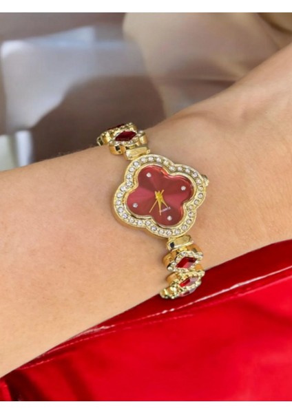 Set.up Kırmızı Tasarım Saat indirimleri