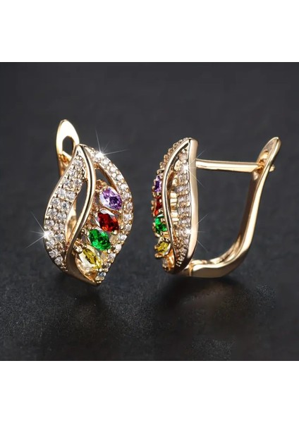 Set.up Taşlı Tasarım Küpe modelleri