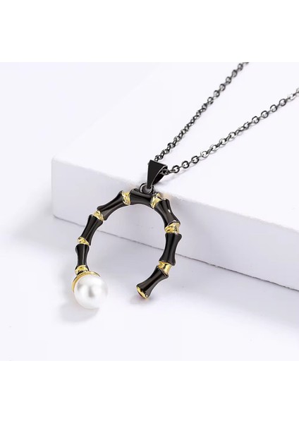 Set.up 925 Ayar Gümüş Tasarım Incili Kolye modelleri