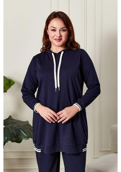 Kadın Büyük Beden Ribanalı Oysho Takım